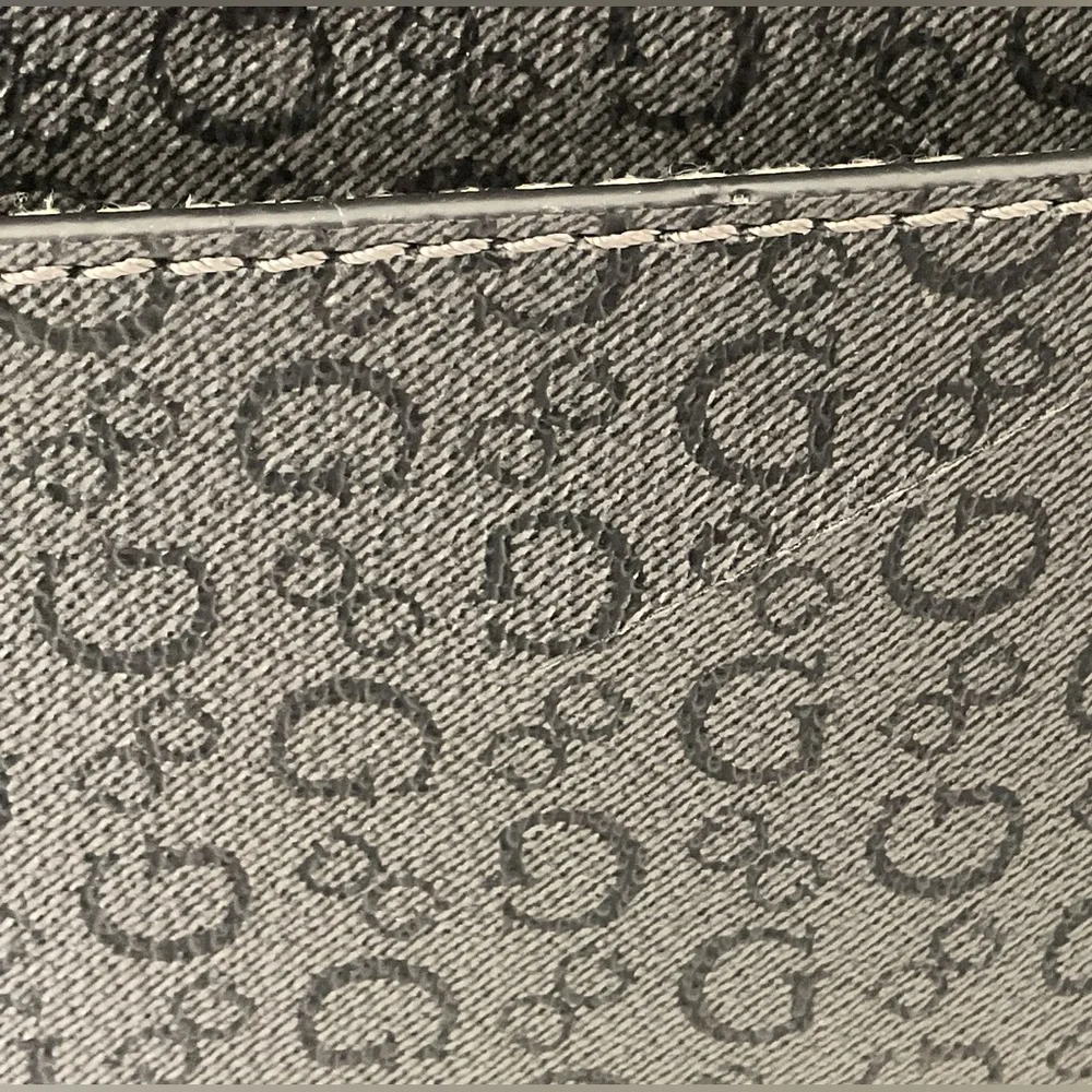 Guess Charcoal Logo Crossbody Bag - Picture 9 of 10